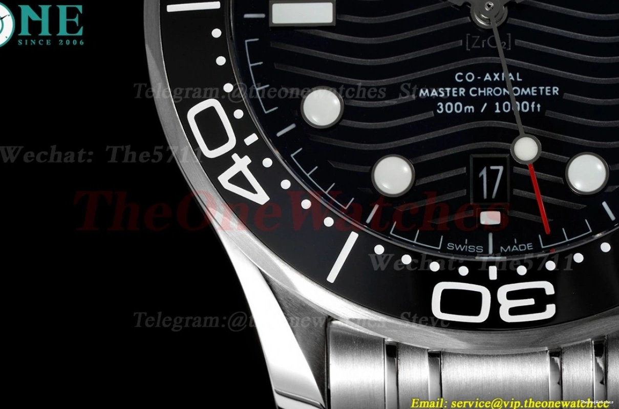 8800 Asia 300m SS 2018 Seamaster ORF Black SS 0113